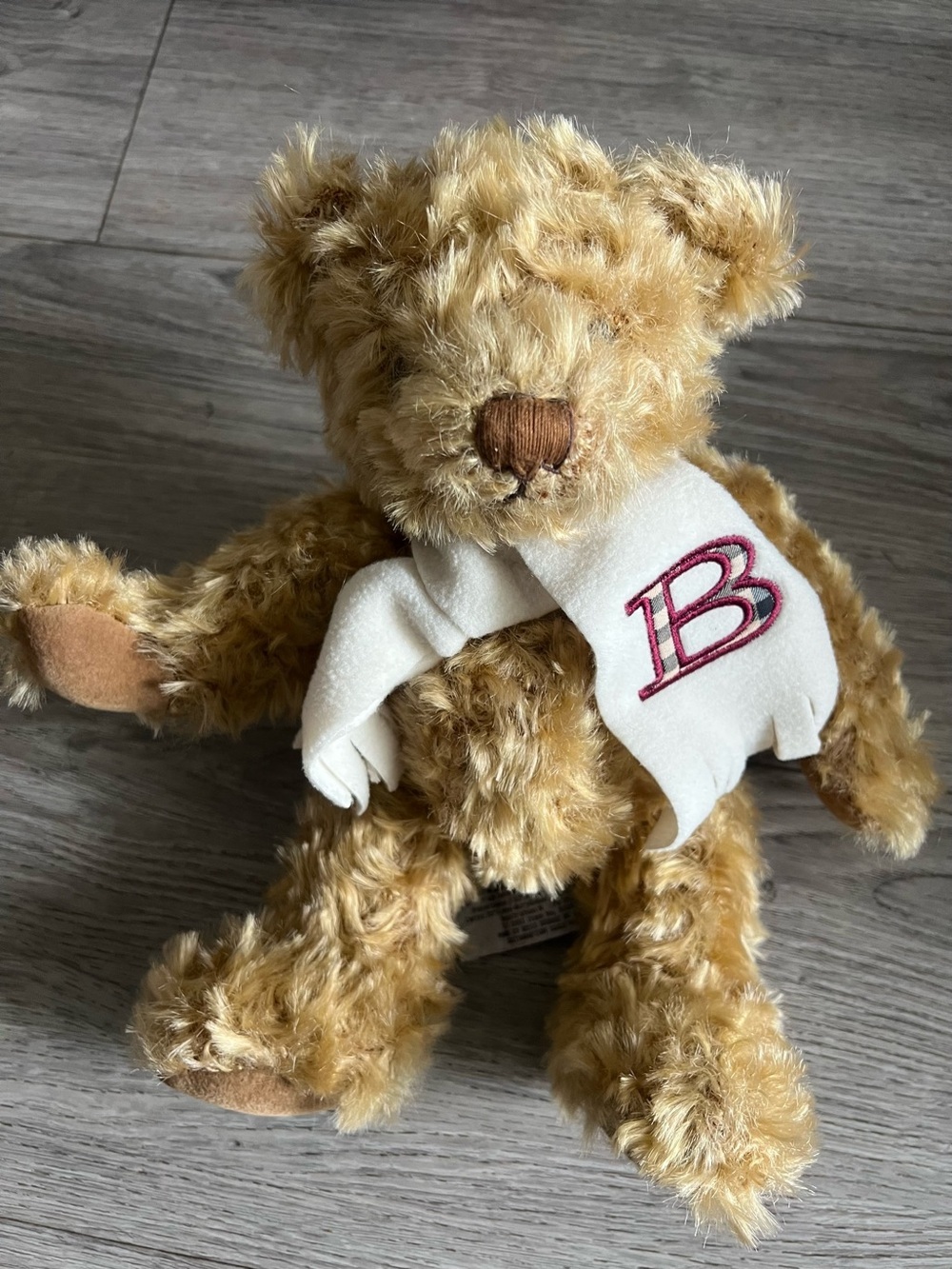 BURBERRY Scarf Plush Teddy Bear (103)